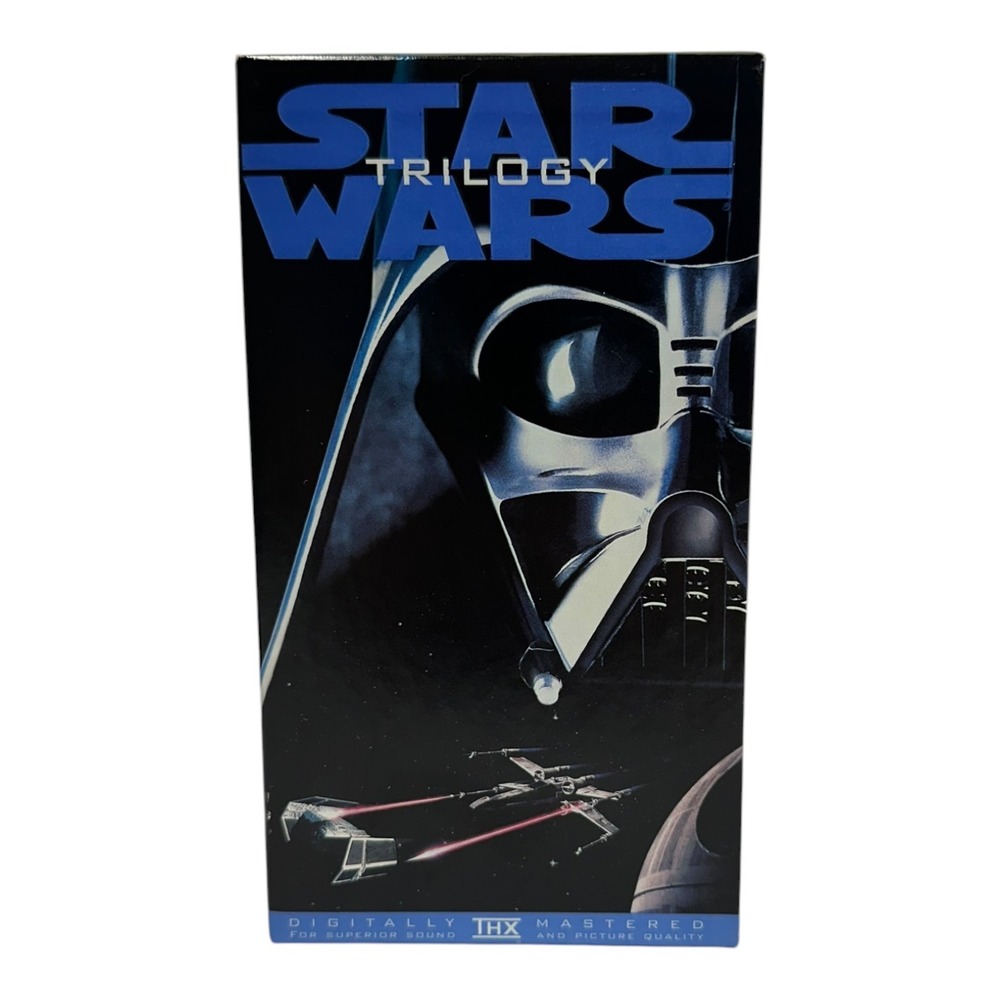 Star Wars Trilogy VHS Box Set 1995 THX Original Version 3-Tape Set Fox Video